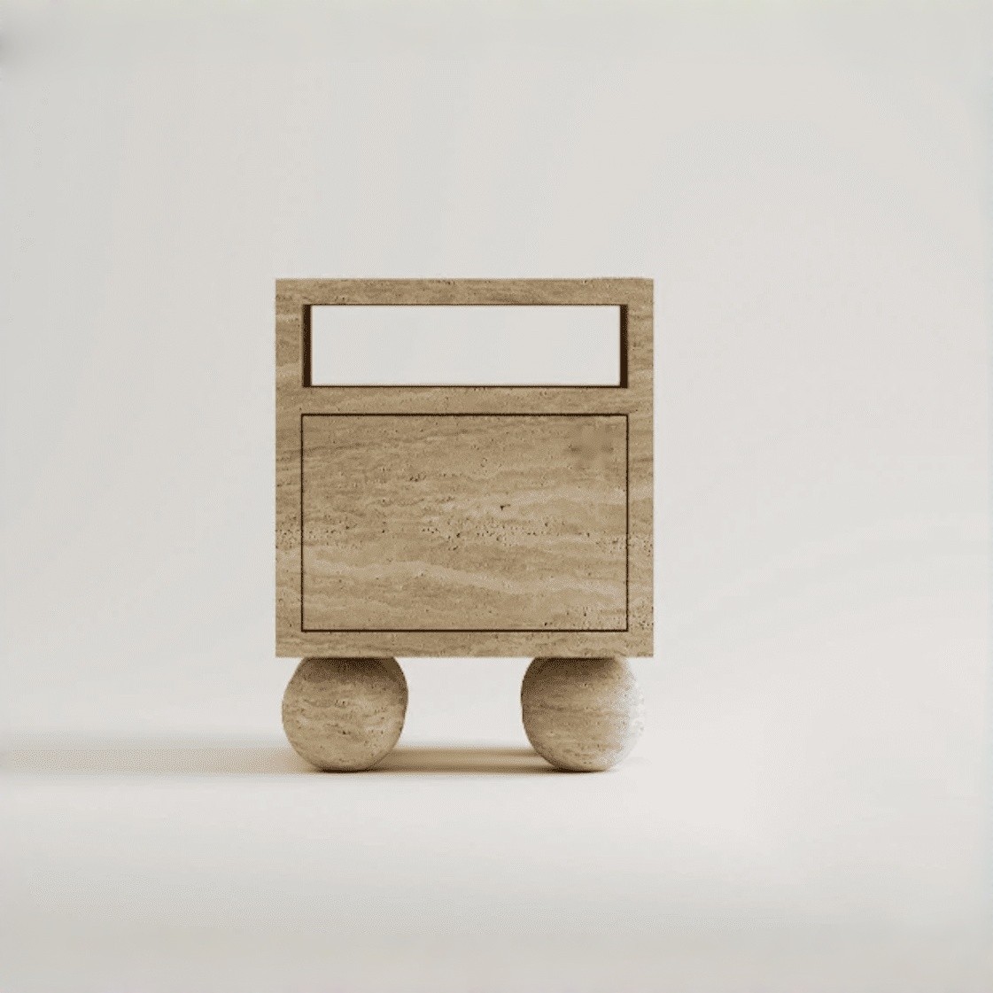 marble nightstand with drawer